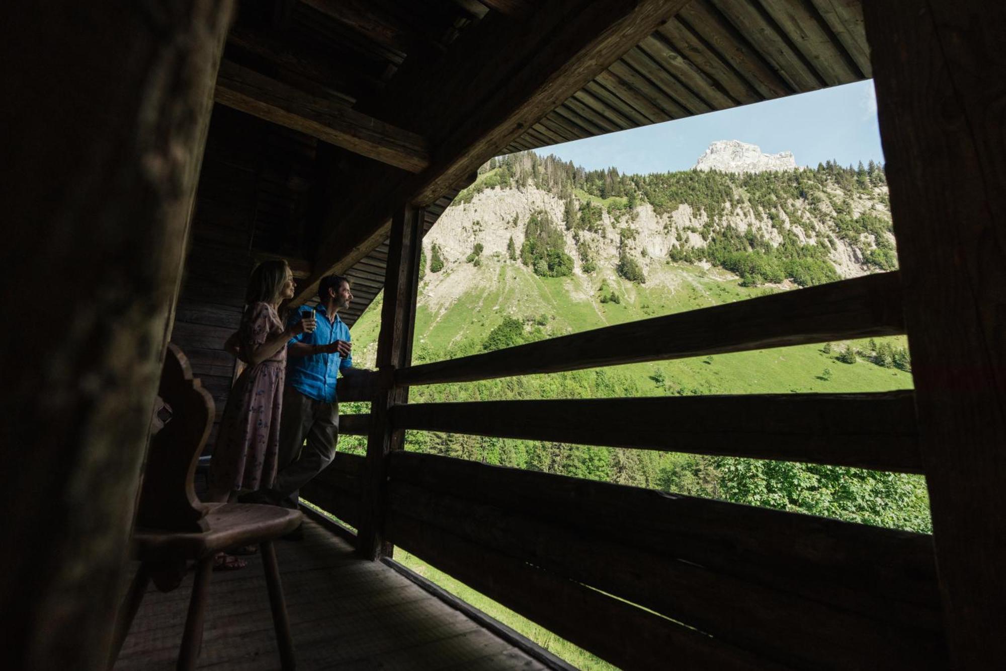 Chalet 1864 Le Grand-Bornand Exterior foto