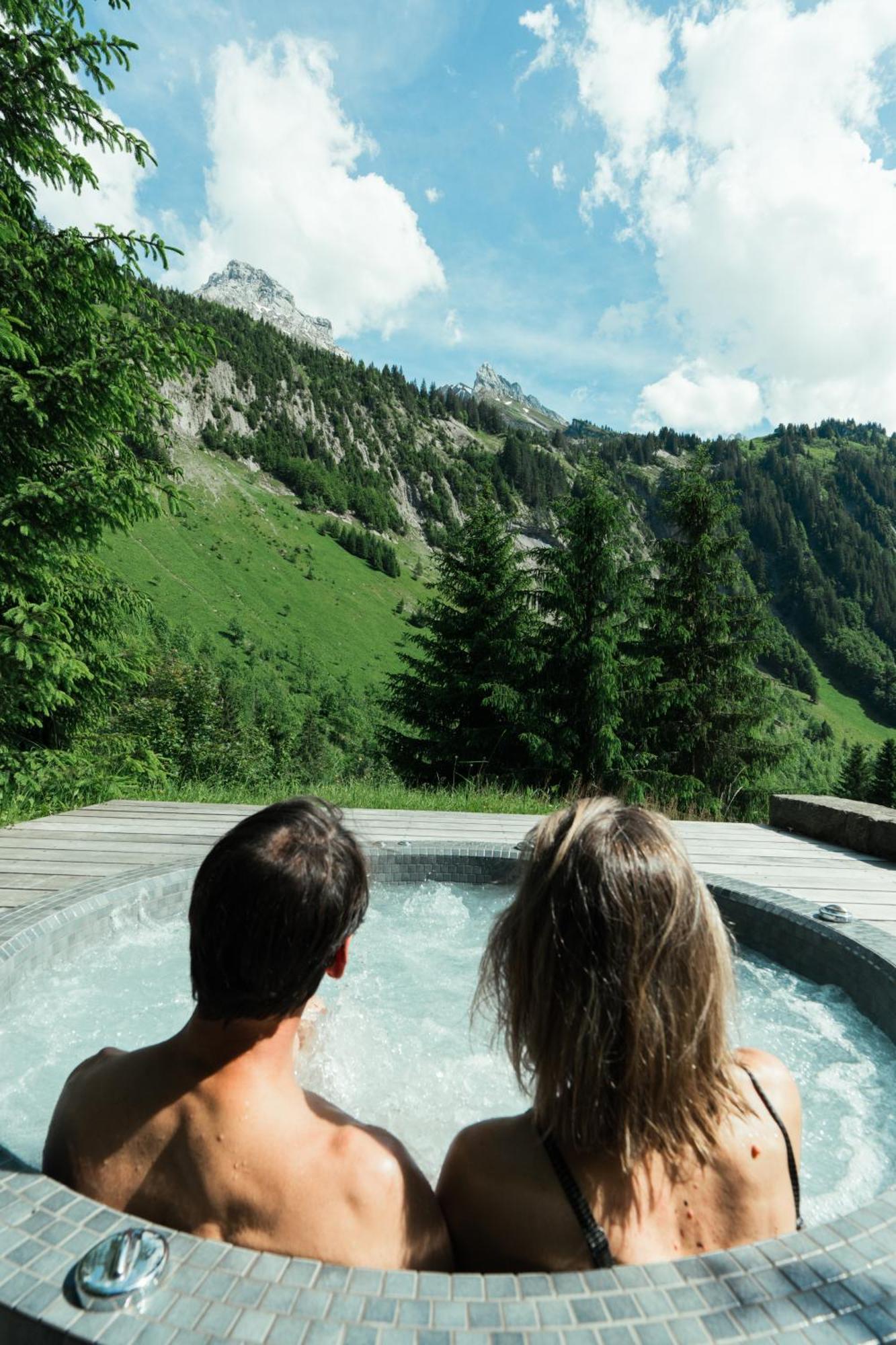 Chalet 1864 Le Grand-Bornand Exterior foto